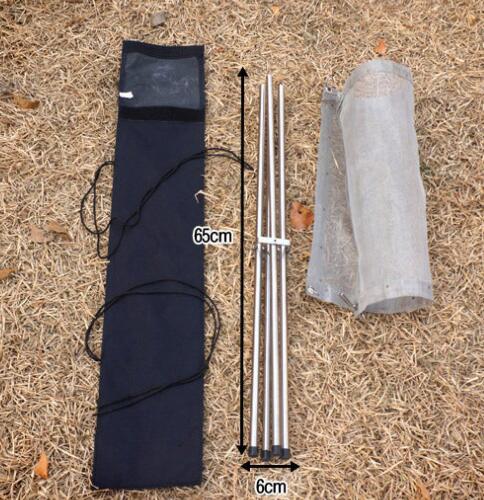 Portable Folding Fire Pit with Grate
