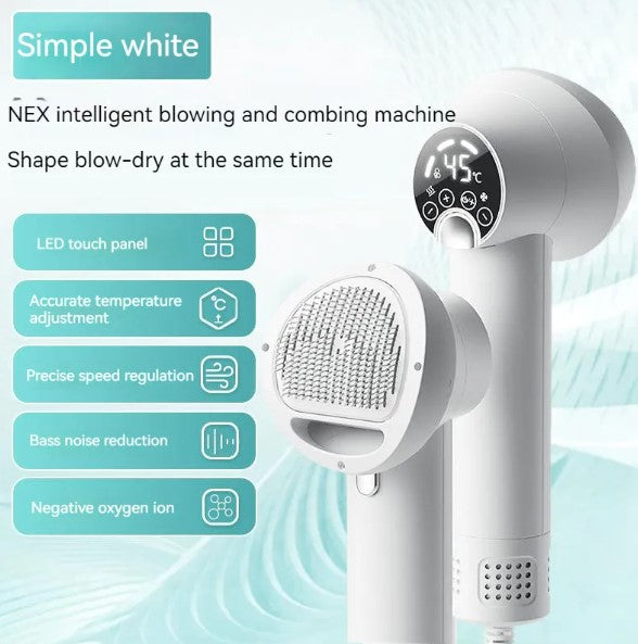 Smart Pet Hair Dryer & Grooming Comb