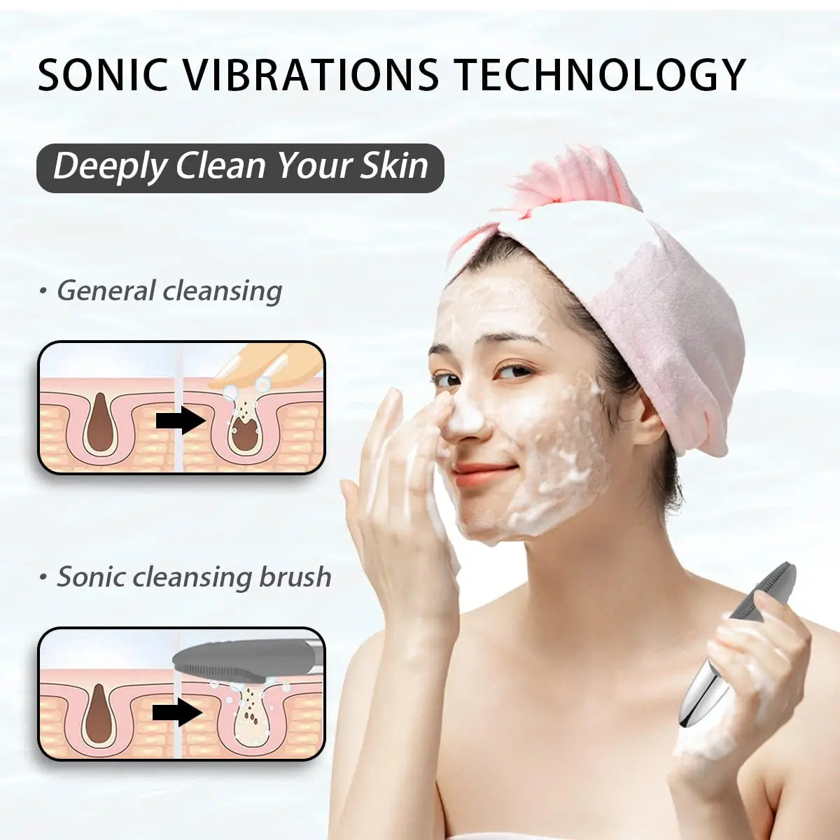 Silicone Facial Cleansing Brush