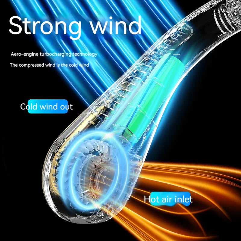 Bladeless Rechargeable Neck Fan