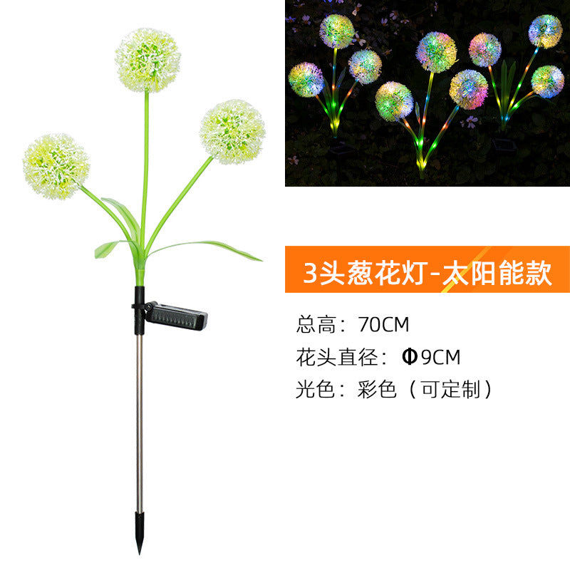 LED Solar Dandelion Garden Light
