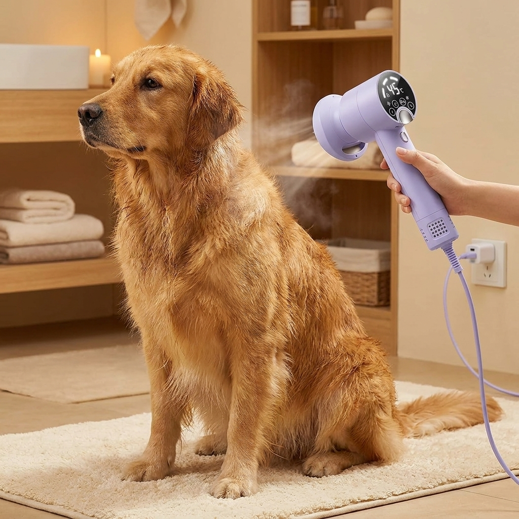 Pet Hair Dryer in use lifestyle
