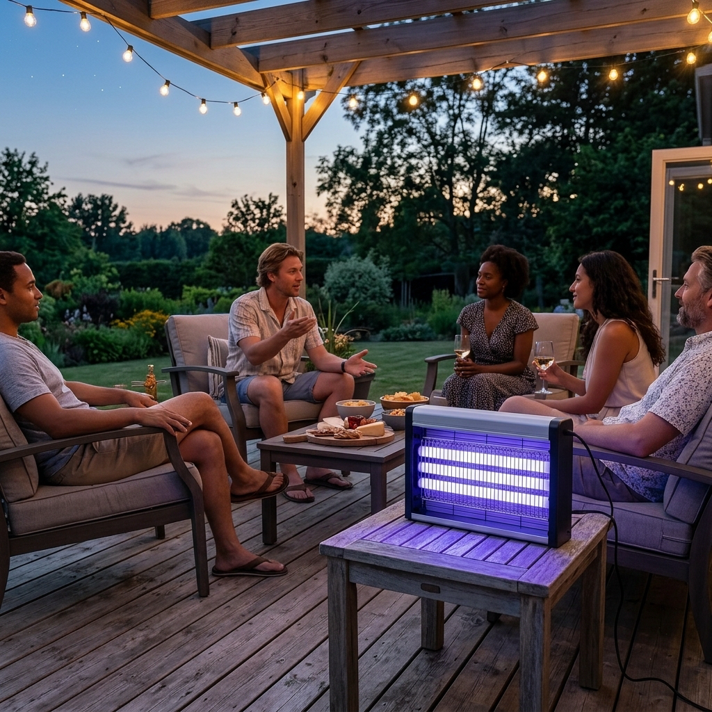 Electric Fly & Mosquito Killer Lamp