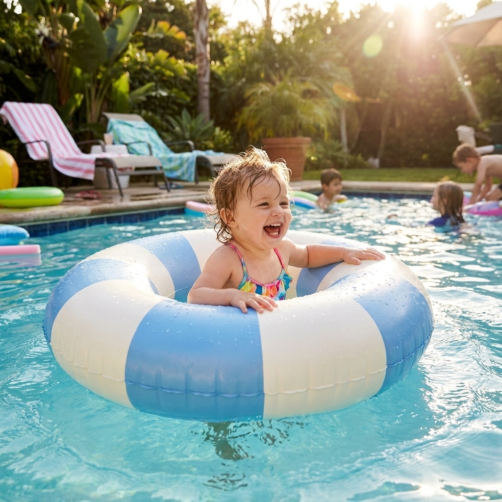 donut swimming ring lifestyle
